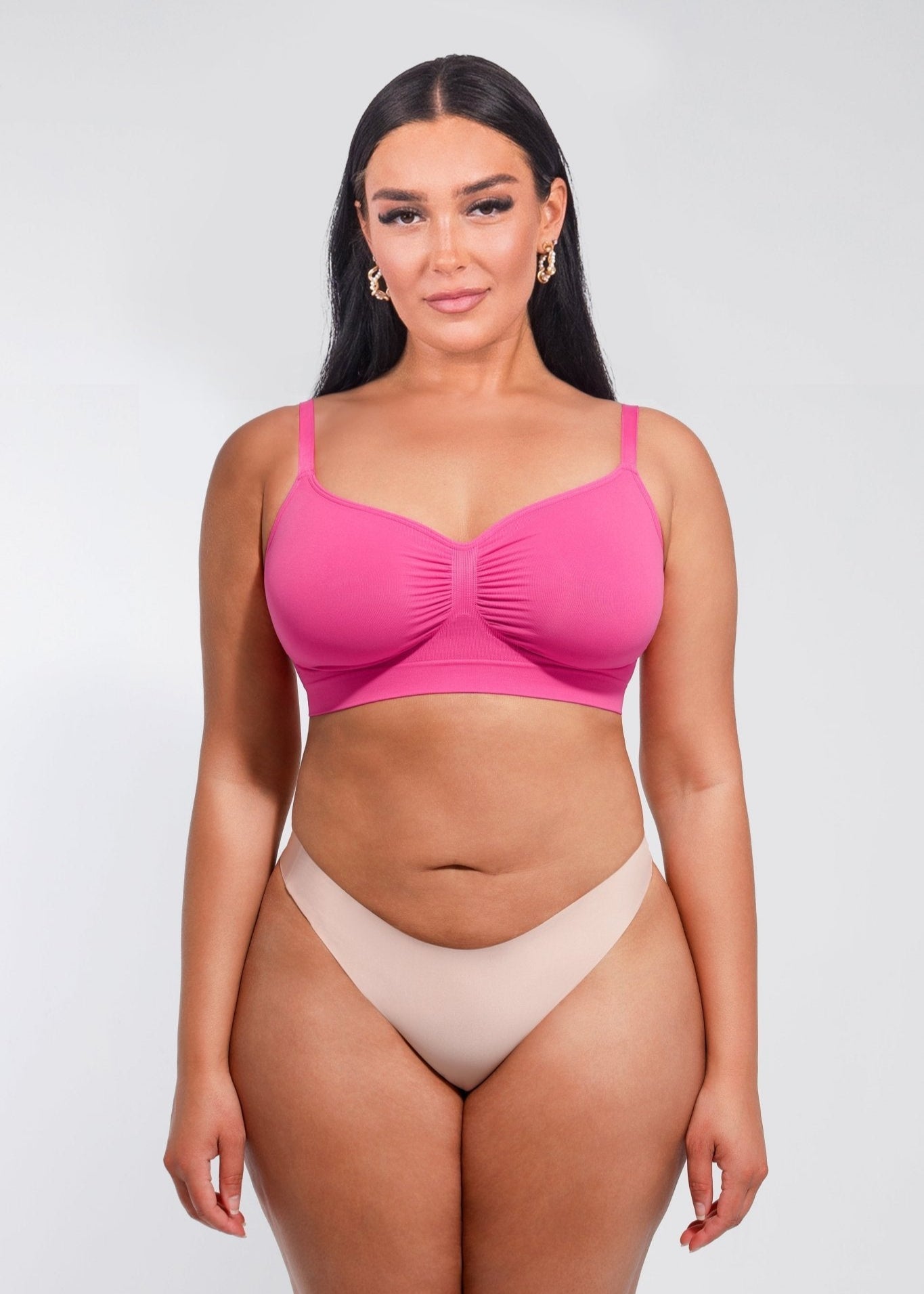 PACK OF 3: Ashley - Seamless Shaping Bra with Adjustable Shoulder Straps
