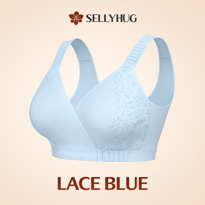PACK OF 3  Ultimate Comfort Front -Wrap Bra