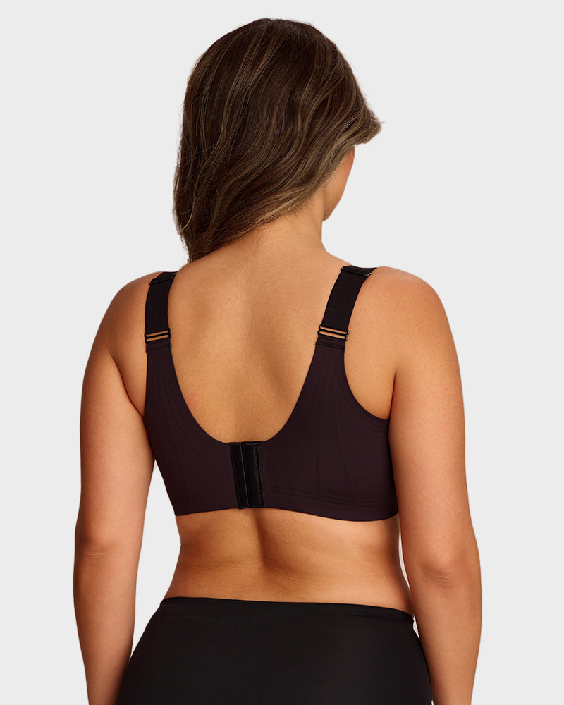 Pack of 3 bra Invisible Wide-Band Wireless Support Bra