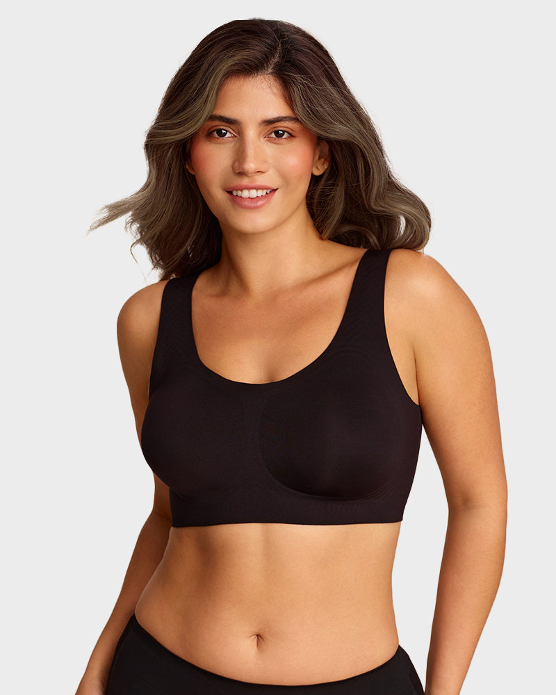 Pack of 3 Lifting Wire-Free Antibacterial Jelly Bra