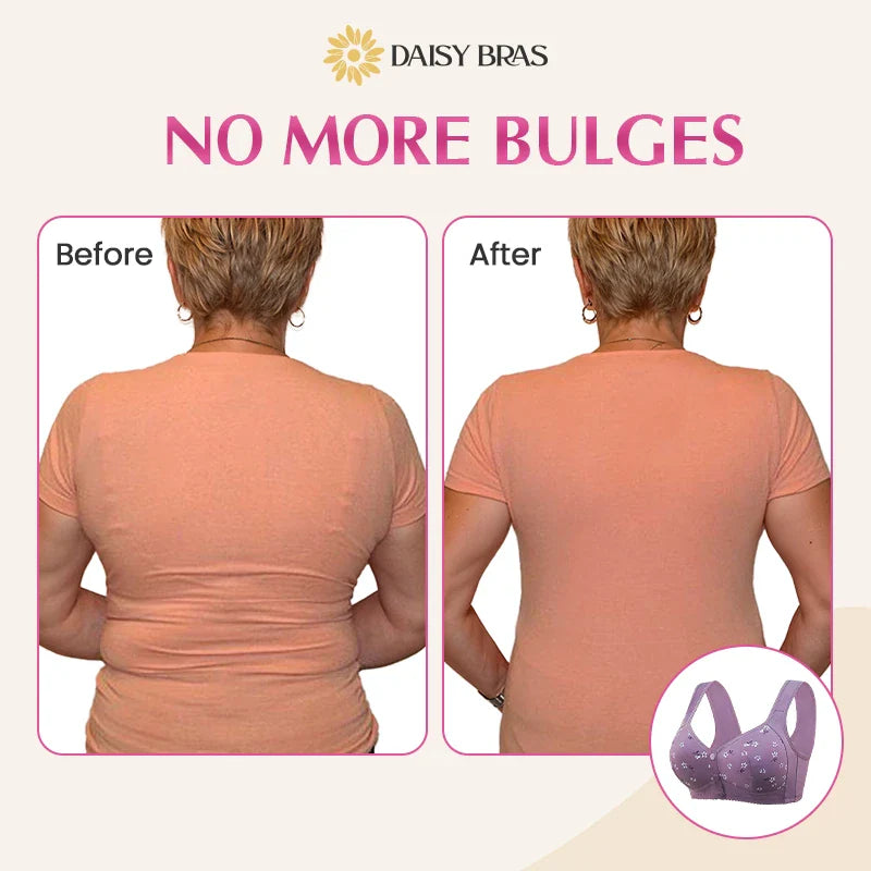 Daisy Comfort Bra – Pack of 3 (Front Button Edition)