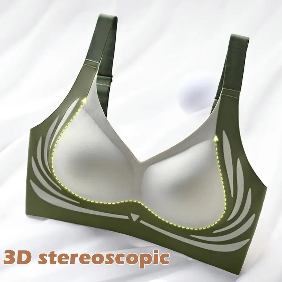 PACK OF 3 Powerful Push-Up Seamless Bra