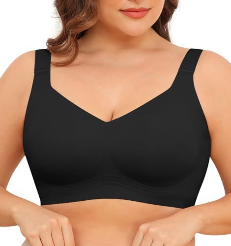 Pack of 3 Seamless Full Coverage Push Up No Underwire Bras